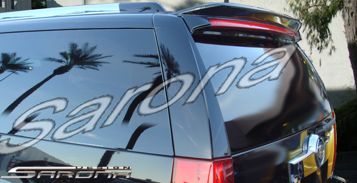 Custom Cadillac Escalade Roof Wing  SUV/SAV/Crossover (2007 - 2014) - $248.00 (Manufacturer Sarona, Part #CD-007-RW)